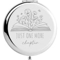 Book Lovers Compact Mirror - Gifts for Women Readers, Librarian Gift Ideas