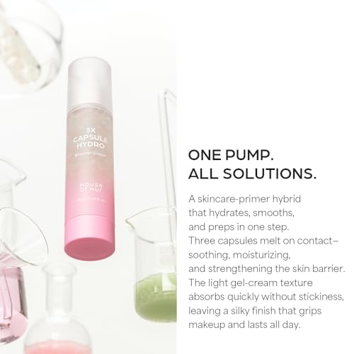 Hydro Booster Cream 3-in-1 Hydrating Gel Primer with Hyaluronic Acid & Collagen