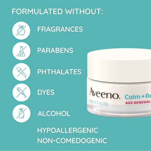 Aveeno Calm + Restore Age Renewal Eye Gel - Fragrance-Free, 0.5 oz
