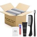30-Pack Travel Hygiene Kits with Individually Wrapped Personal Care Items