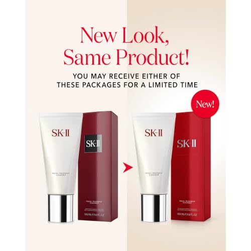 SK-II Foaming Facial Cleanser 3.6 oz - Gentle Hydrating Face Wash for Dull Skin - No Color Variation