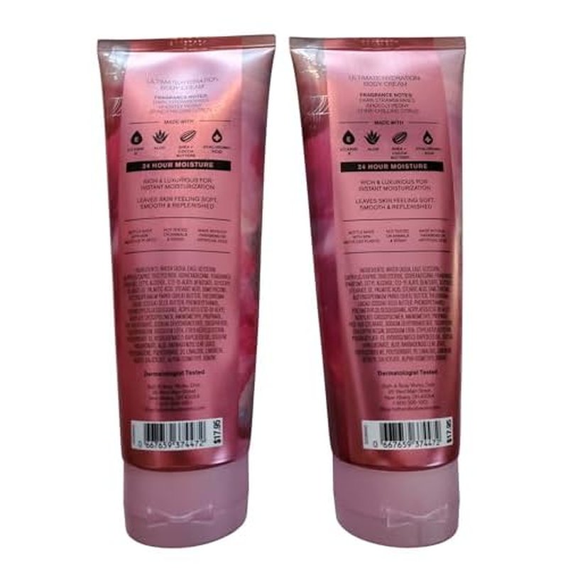 Bath & Body Works Ghoul Friend Ultimate Hydration Body Cream 8 Ounces Pack of 2