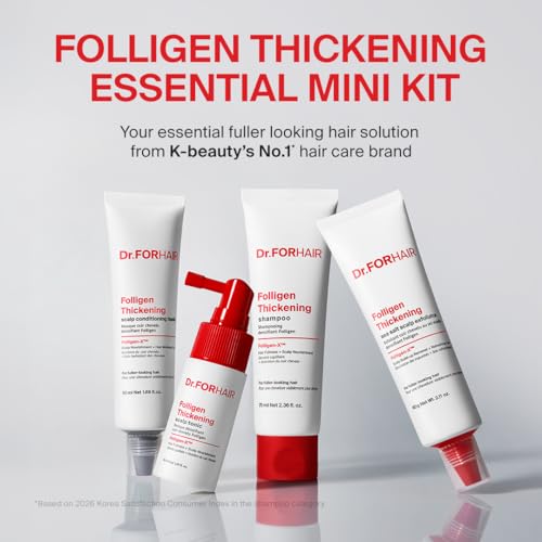 Scalp Care Kit for Hair Thinning & Loss - Travel Size 4-Step System