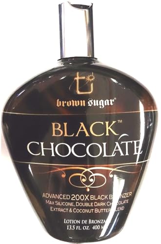 Black Chocolate 200X Silicone Bronzer Tanning Lotion for Indoor & Outdoor Use