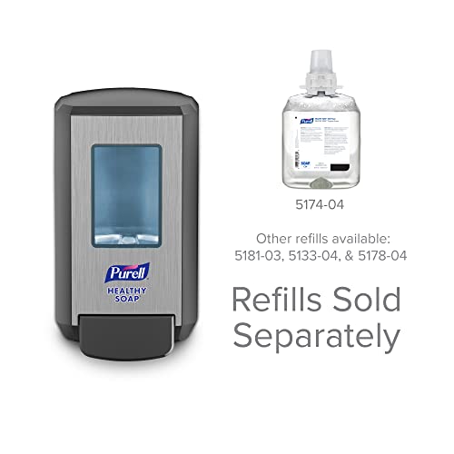 Manual Soap Dispenser for 1250 mL Refills - Graphite - Pack of 2