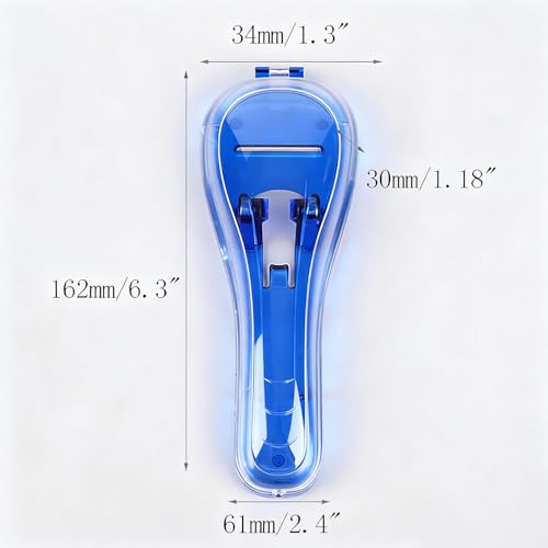 LinMei Razor Case Compatible with Gillette Fusion ProGlide Razors Manual Razor Trimmer Protector Men Razor Cover (Blue+Grey+Orange)