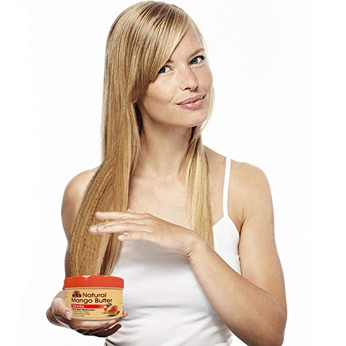 Natural Mango Butter for Skin & Hair - Deep Moisturizer & Nourisher, 8 oz