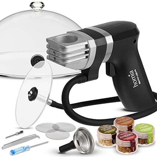 Cocktail Smoker Kit Extended Set - 12-Piece Whiskey & Food Cold Smoke Infuser with Accessories
