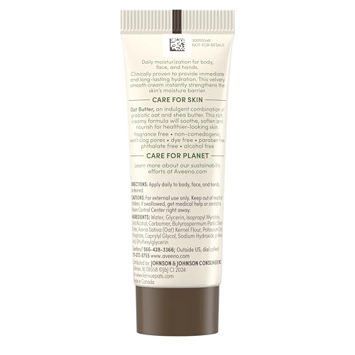 Aveeno Skincare Bundle, Positively Radiant Daily SPF 15 Facial Sunscreen Moisturizer + Soy, 4 fl. oz, & Travel Size Daily Moisturizing Cream for Body, Face, & Hands, 0.8 oz, Two Pack, 2 Items