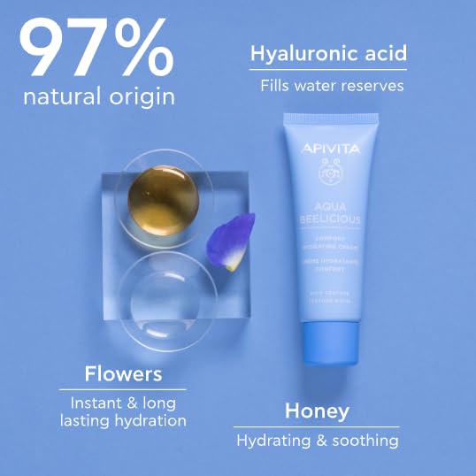 Hydrating Face Cream with Honey and Ceramides - Moisturizing & Nourishing
