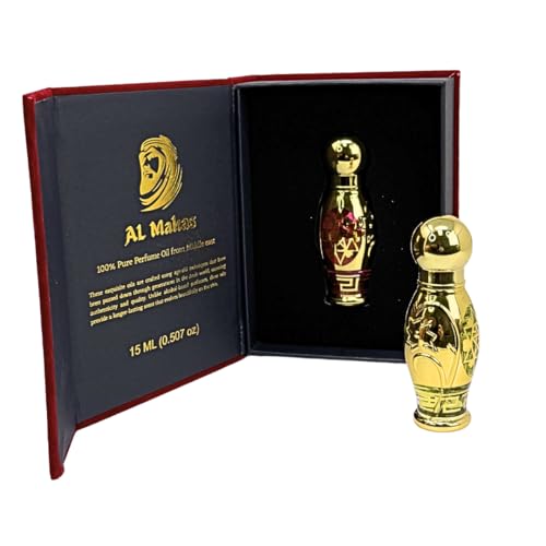 Missu Aura (15 ML (0.51 OZ) Roll-On Perfume Oil Unisex Perfumes | Fresh Citrus & Aquatic Masculine Fragrance with Yuzu, Lemon, Bergamot, Blue Lotus, Musk & Cedar | Alcohol-Free