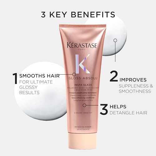 Kerastase Gloss Absolu Conditioner 2.53 Fl Oz – Hydrating Glossy Hair Treatment