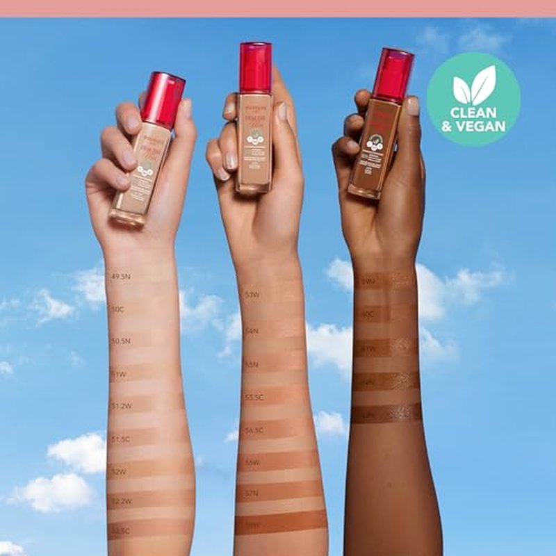 Bourjois Healthy Mix Clean and Vegan Foundation 30ml - 50.5N Light Ivory