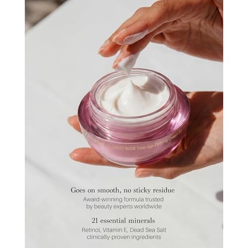 Premier Dead Sea BIOX total age defying cream, face moisturizer, Anti Aging face Cream, Intensive Wrinkle cream firming skin care, Classic collection, retinol Cream Lotion 2.4 Fl.Oz