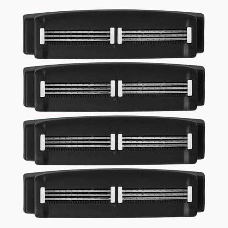 Bearback Shaver Cartridges ? 4-Pack Refill Blades for Men¡¯s Back Shaver ? Triple Stainless Steel Pivoting Heads ? Fits Bearback Handle & Grooming System