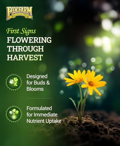 FoxFarm Tiger Bloom Liquid Plant Food 1 Gallon - Flower & Bud Fertilizer