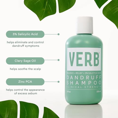 Verb Dandruff Shampoo with 3% Salicylic Acid and Eucalyptus - Magnolia + Eucalyptus Variant