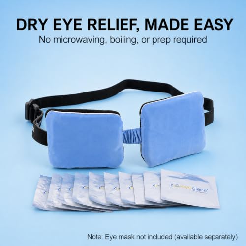 Insta-Warmth Eye Mask Refill Pack - 30 Pairs Warming Wafers for Dry Eyes - No Mask Included
