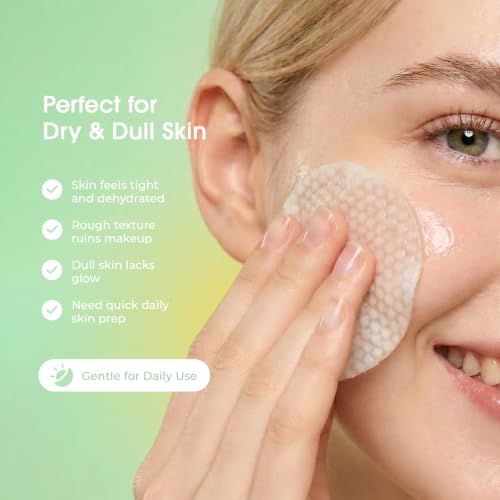 Vegan J Daily Toner Pads - Exfoliating & Hydrating Facial Cotton Pads