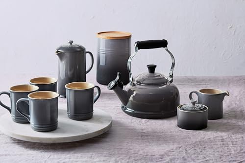 Le Creuset Stoneware Vancouver Mug Set of 4 - 14 oz Sea Salt Variation