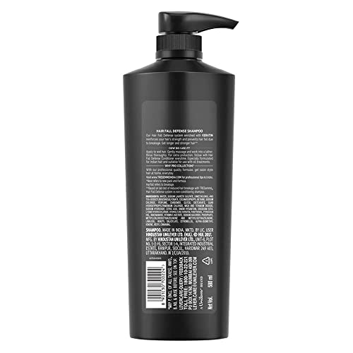 Hair Fall Defense Shampoo for Damaged Hair - 580ml, Strengthening & Thickening