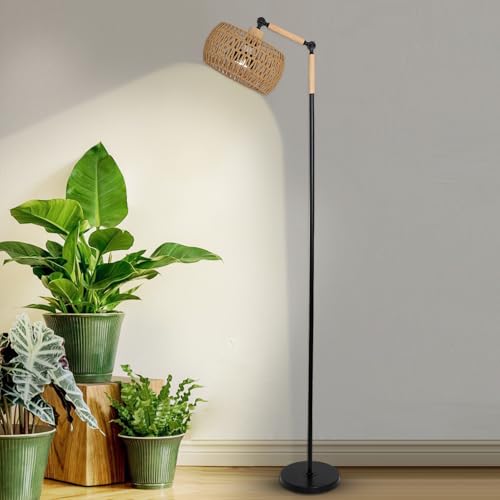 Full Spectrum Indoor Plant Grow Light with 20W COB, Adjustable Height & Timer