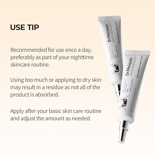 Neck Firming Cream with Peptides and Micro-Needle Technology for Wrinkle & Sagging Skin