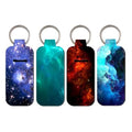 DMLSKY Lip Balm Holder Keychain, Sleeve Pouch for Mini Lipstick, Cute Portable Key Chain Accessories for Lip Gloss