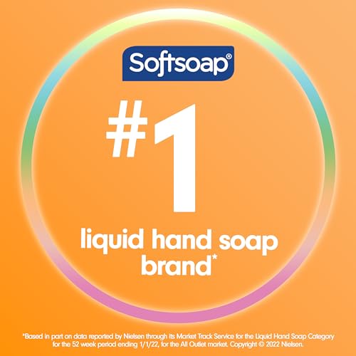 Softsoap Antibacterial Liquid Hand Soap,Gentle Clean,Sparkling Pear Scent Hand Soap,11.25 Ounce,(Pack of 12)