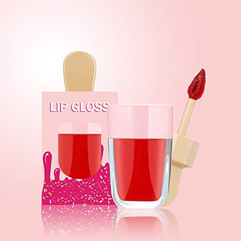 15 Pack Lip Gloss Tubes with Packaging Boxes,Pink Ice-cream Shaped Lipgloss Tube with Wand,Cute Empty Lip Gloss Containers Wholesale for Business,8ml/0.27Oz,Tube+Boxes