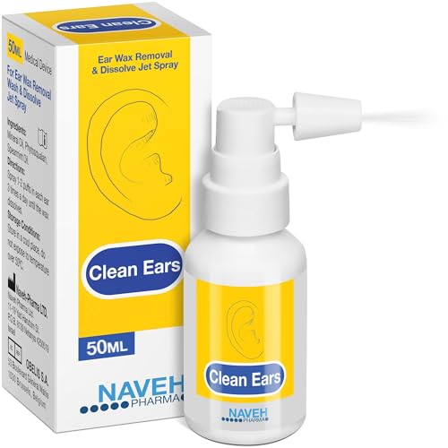 Gentle Earwax Softening Spray 1.69 Fl Oz - Refreshing Spearmint Aroma - Easy One-Hand Application - For Adults - Variation of THIS listing