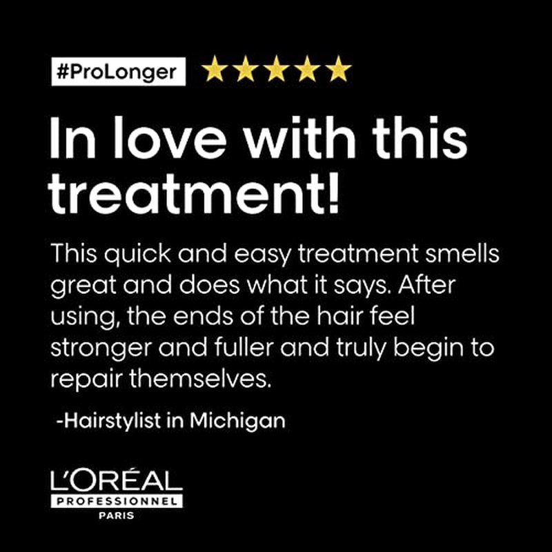 L'Or?al Professionnel Paris Pro Longer Concentrate Treatment - For Thinned Hair, Fills and Visibly Reduces Split Ends, Provides Thicker Hair and Shine