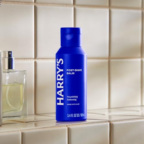 Men's Post-Shave Balm with Aloe 3.4 Fl Oz Pack of 4 - Calms & Moisturizes Skin
