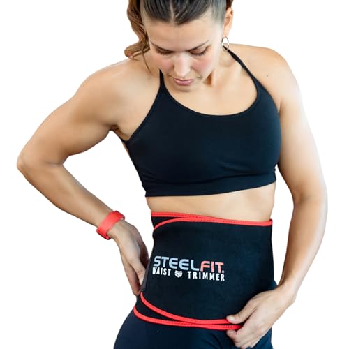 SteelFit Firming Lotion & Waist Trainer Belt Workout Bundle