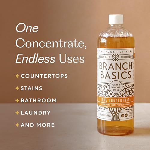 Branch Basics Concentrate Refill 2 Pack - Multi-Purpose Safe Cleaning Solution