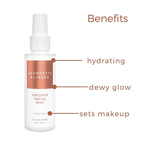 Georgette Klinger Face Primer & Coconut Facial Mist Bundle Skin Care - Marula Makeup Primer & Coconut Setting Spray