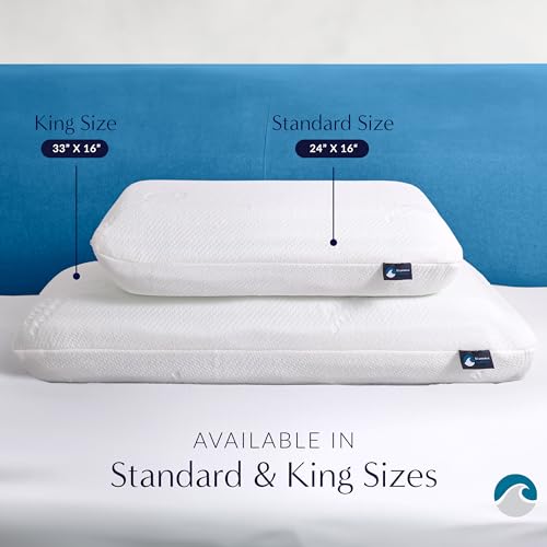 Adjustable Memory Foam Pillow - 20 Heights, Firmness Options - Standard