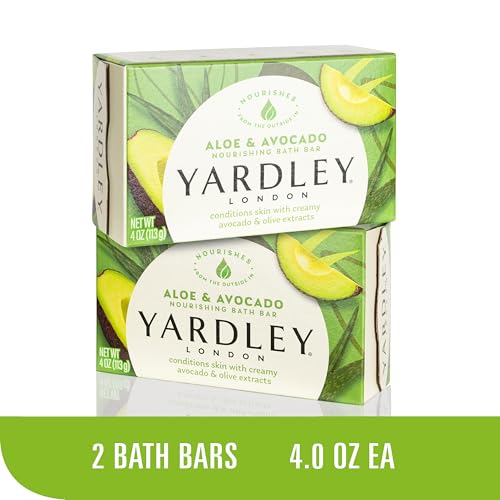 Yardley London Bath Soap Bars Bundle - 10 Pack, 4.0 oz Each, Assorted Scents