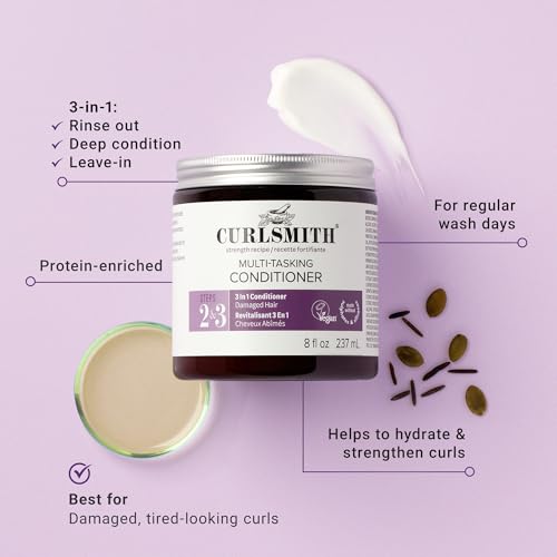 CURLSMITH Multi-Tasking 3-in-1 Curl Conditioner - 8 Fl Oz