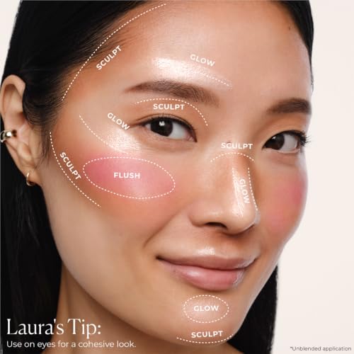 Laura Mercier Bonne Glow Cream Face Palette Amour Light to Medium 0.38 oz