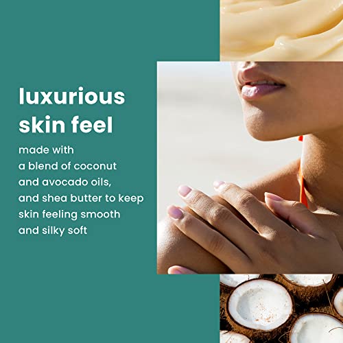 Hawaiian Tropic Weightless Hydration Lotion Sunscreen for Face SPF 30, 1.7oz | Travel Size Sunscreen & After Sun Body Butter with Coconut Oil, 8oz | After Sun Lotion
