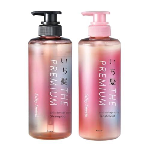 Silky Smooth Hair Shampoo & Conditioner Set - Damage Care, Sulfate-Free, Cherry Blossom Scent