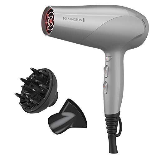 Remington Damage Protection Hair Dryer Grey - Ceramic Ionic Technology, 1875W