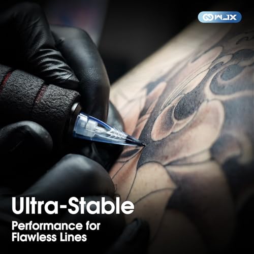Tattoo Cartridge Needles Set #12 - 50 Mixed Sizes for Lining & Shading