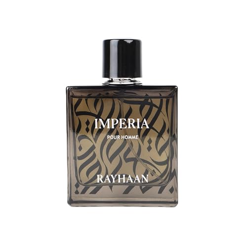 Rayhaan Imperia Eau de Parfum Spray for Men 3.4 Fl Oz - Premium Roman Spirit