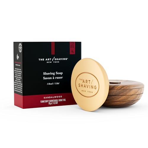 Sandalwood Shaving Soap Set for Gentle, Close Shave - The Art of Shaving