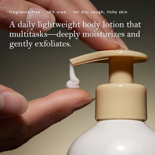 Soft Services Carea Cream Daily Body Lotion with Urea & Shea Butter - Fragrance-Free, Moisturizing & Exfoliating for Dry Skin