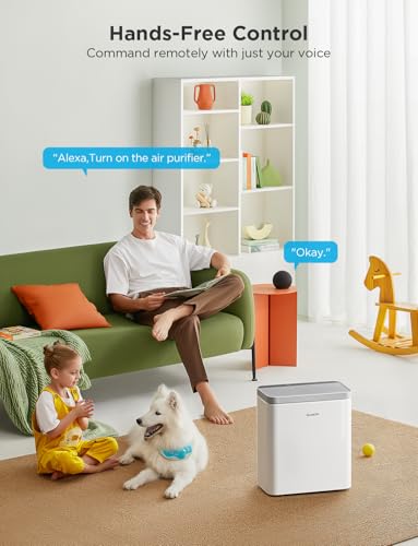 GoveeLife Smart Air Purifier for Large Rooms No Sensor - 1046 sq ft