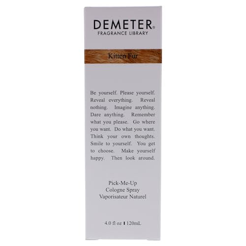 Demeter Kitten Fur Cologne Spray - Musk Fragrance 4 Fl Oz, Unisex