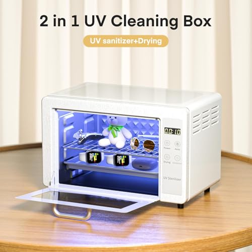 Yofuly 10L Large Capacity Hot Air Nail Tool Dryer Cabinet - White